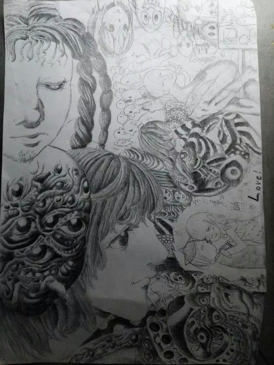 左手で描くことで、見えた新しい世界